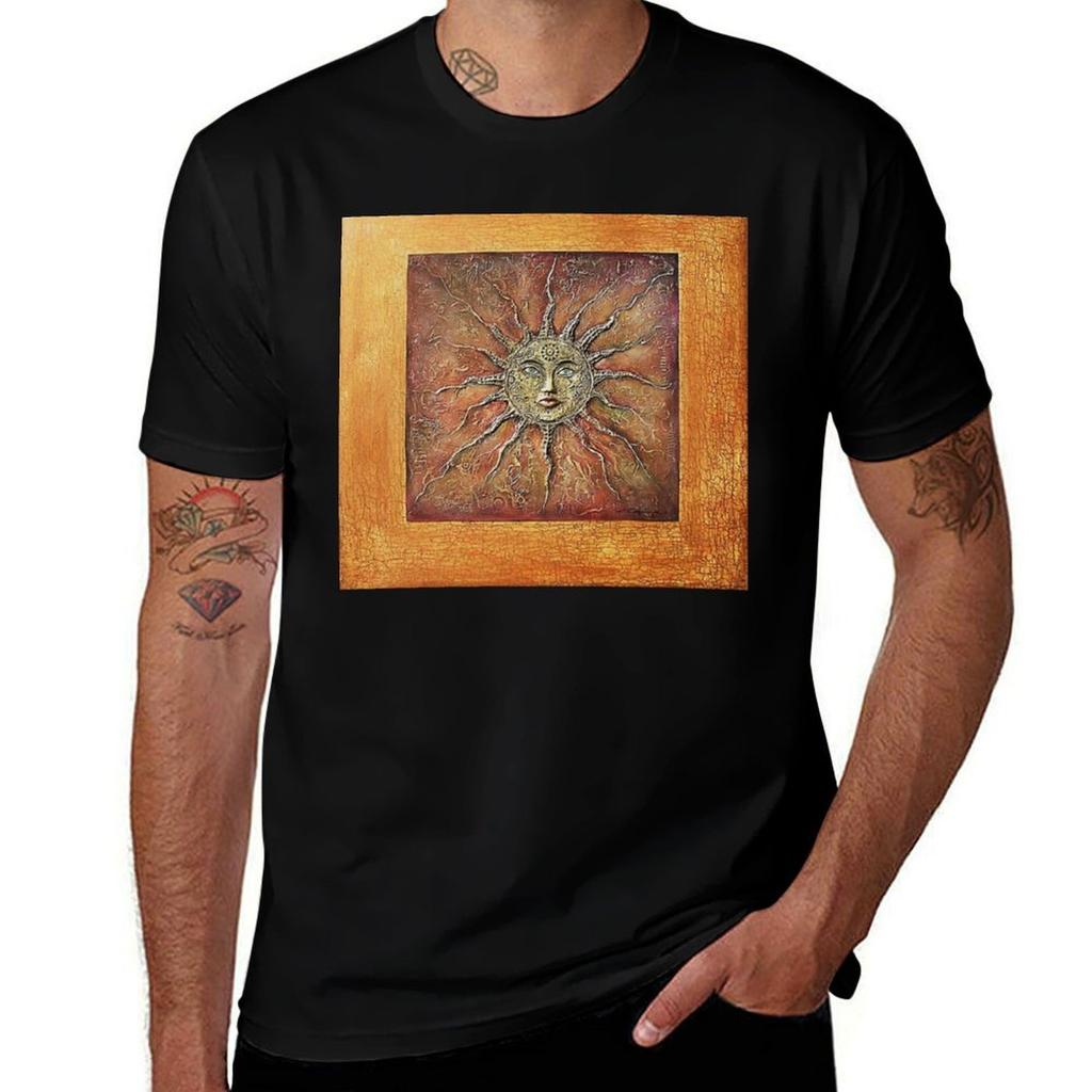 electric sun 2 TShirt Fashion Casual Short Sleeve TShirt