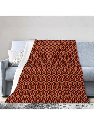 Carpet The Shining Sherpa Blanket Er Soft Flannel Blanket Comfy Cozy Throw Blanket Couch Lightweight Blankets For Living Room Bedroom 60x50