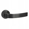 Domino Dekan-r Black Matte Handle Set Short Backplates for Key Bb 72 Mm