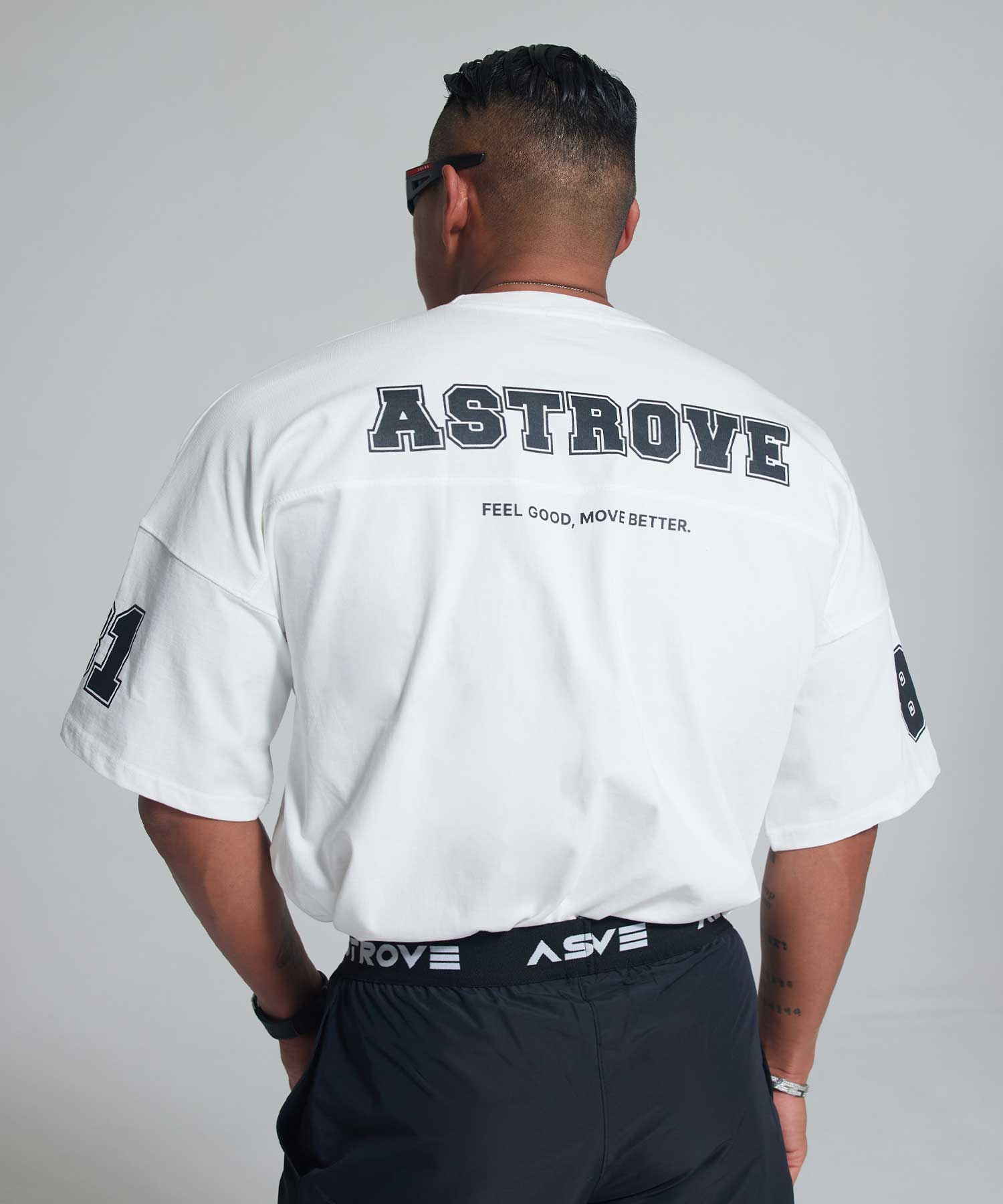 Astrov Freeflow Half T-Shirt White M