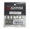 GOTOH SS101-N Electric Guitar Saddle Set, Nickel, PSS101N/D