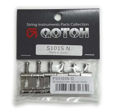 GOTOH SS101-N E-Gitarren-Sattelset, Nickel, PSS101N/D