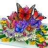 Creative Color Printing 3D Butterfly Greeting Card Fragrance Butterfly Cards 3d Popup Greeting Card Luxury Holiday Greeting Card
