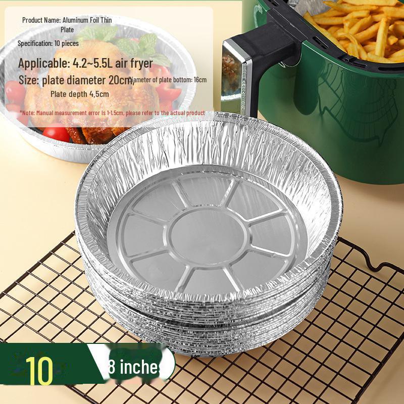 

Противень из фольги для фритюрницы и силиконовая бумага, впитывающая масло, пищевая, для барбекю и выпечки