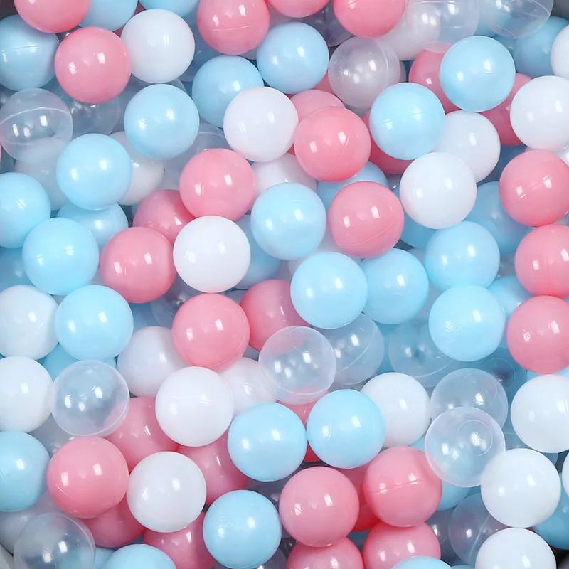 50pcs Colorful Love Star Plastic Ocean Ball Pits Eco-Friendly Funny Baby Kid Swim Pit Play Toy Water Pool Ocean Wave Balls Gifts