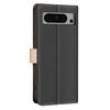 Two Color Patchwork Style Splicing Design PU Leather Flip Stand Wallet Phone Bag Case for Google Pixel 8,Pixel 8a,Pixel 8 Pro,Pixel 9,Pixel 9 Pro