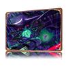 Space Battle With Alien Creature Poster Retro D Printed Metal Signs Customized Wall Hanging Gift for House Decoration Aesthetic