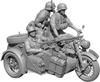 Sol Model WWII German KS750 Military Sidecar with 3 Crew 3D Printer Kit MM879 1/35 Members, (Motorcycle)