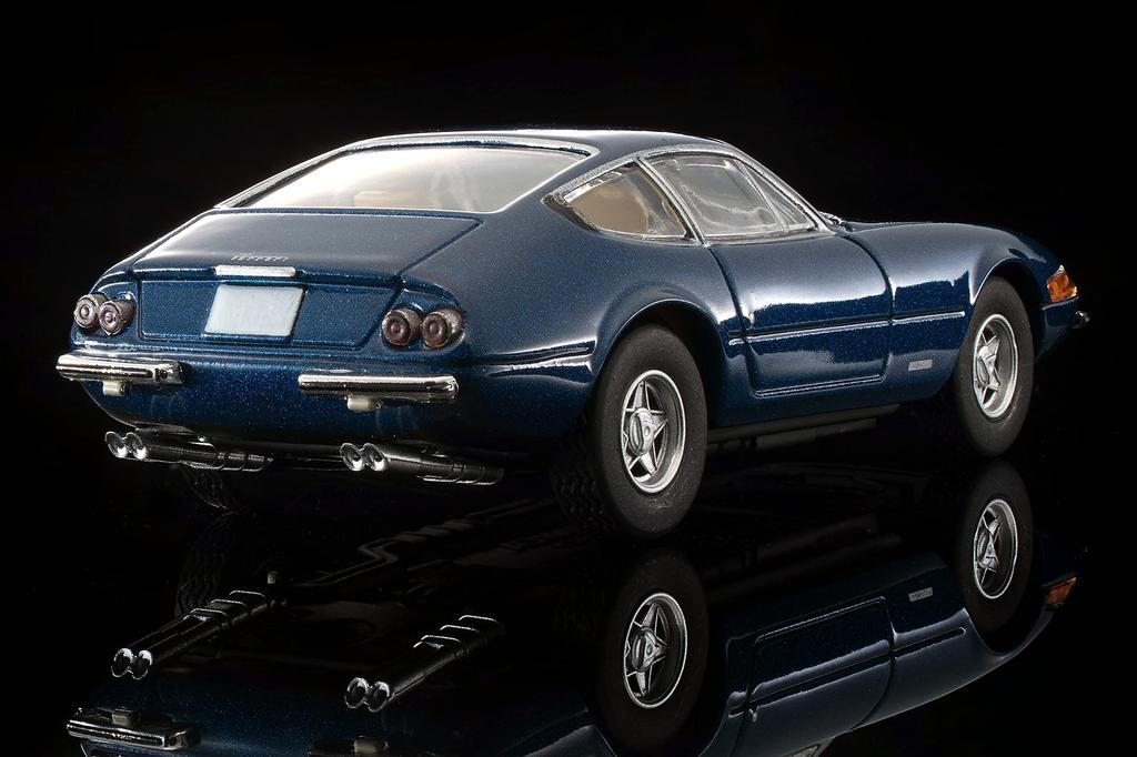 TOMYTEC Tomica Limited Vintage LV Ferrari 365 GTB4 Navy Blue 1/64 (Finished Model)