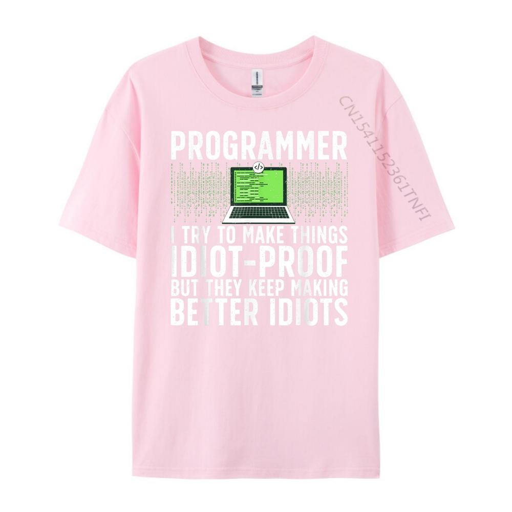 Cool Computer Programmer For Women Science Coding Lovers Plain T Shirts Wholesale Mans Clothes Graphic Tshirts