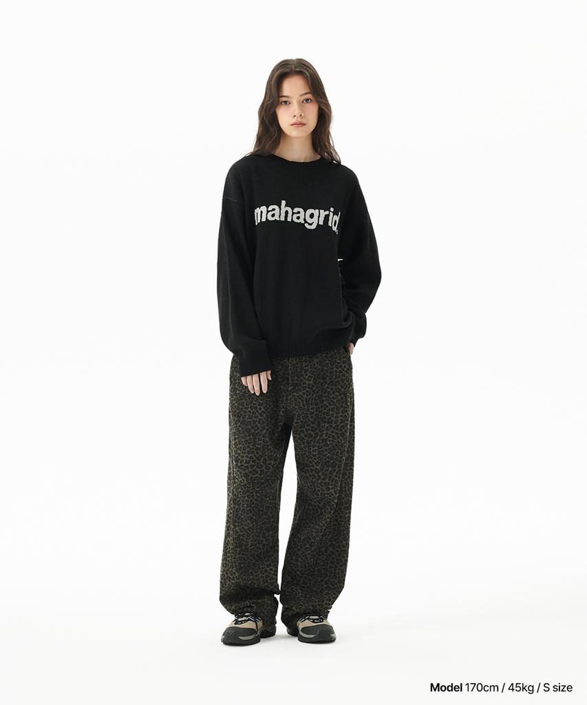 MAHAGRID Basic Logo Knit Sweater_3Colors(Mg2Efmk620A)