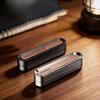 Luxury Stainless Steel Infinity Smooth Push Slider Metal EDC Fidget Toy Anti-Anxiety Decompression Toy Adults Unique Gift