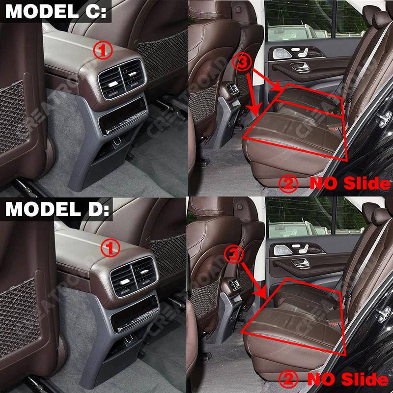 Car Floor Mats For Mercedes Benz GLE Class W167 V167 5 Seats -2025 2024    Auto Foot Pads Interior Accessories