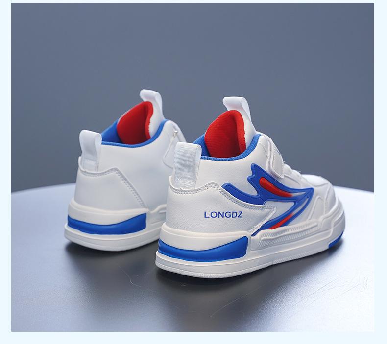 Jungen Herbst 2024 High-Top Rutschfeste Weiche Sohle Skateschuhe für Kinder