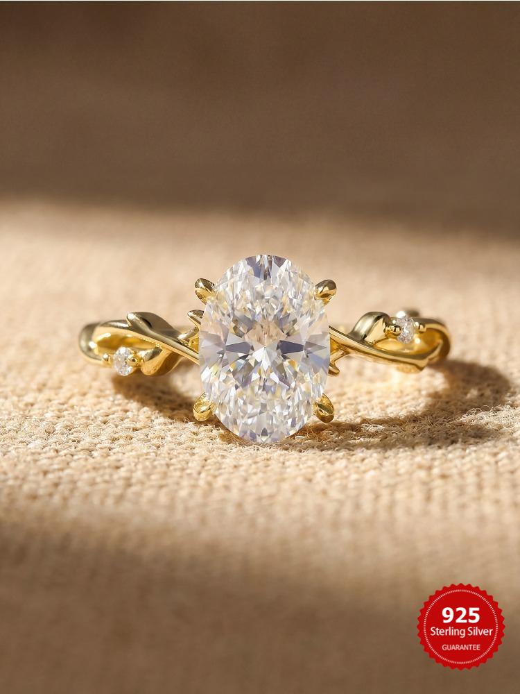 925 Sterling Silver Fashionable Elegant Vines Zircon Ring for Women Anniversary Wedding Luxury High Quality Fine Jewelry