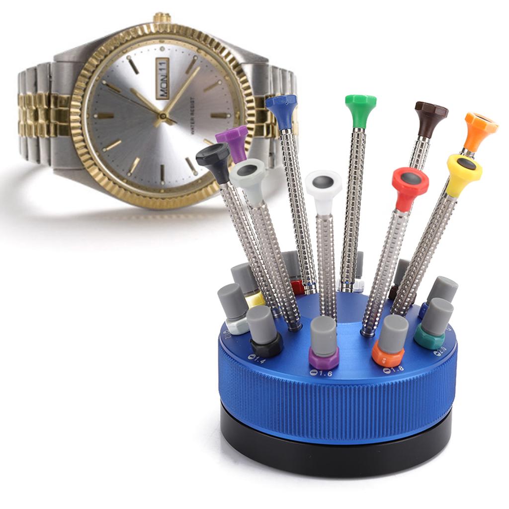 Quality Metal Watch Screwdriver Watch Cover Removal Watch Repairing Tool Kit