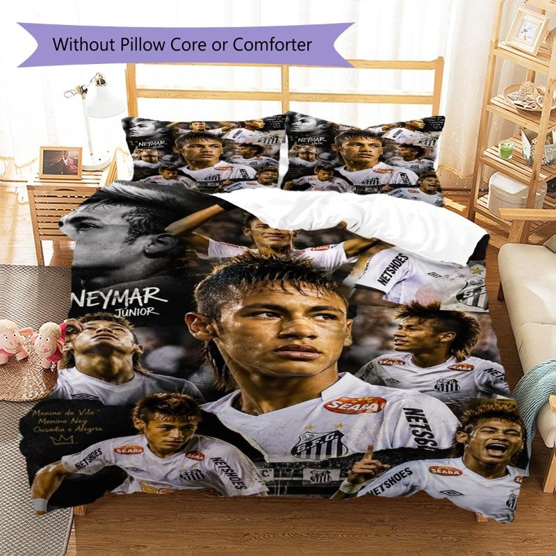Neymar Junior Futbola Zvaigzne 3-daļīgs Gultasveļas