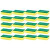 20Pcs Magic Cleaning Sponges Double-Sided Reusable Sponge Wipes Pan Pot Dishwashing Scouring Brush Kitchen Cleaning Tools