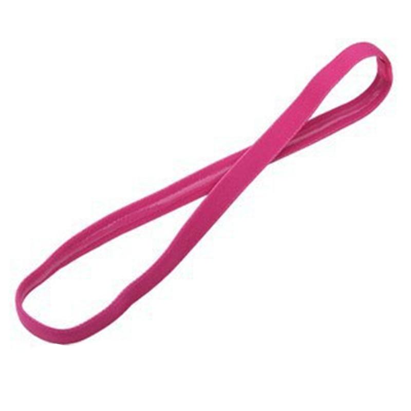 

Тонкие спортивные повязки на голову для женщин и мужчин, нескользящие повязки для йоги, эластичные повязки на голову для футбола, баскетбола, американского футбола, тенниса и гольфа розы красного