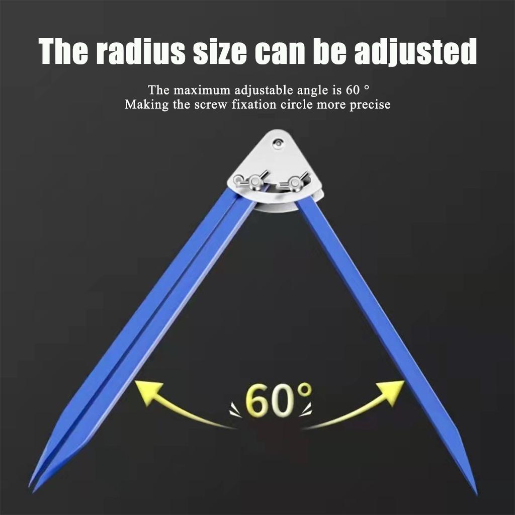 Industrial Metal Woodworking Scriber Machinist Pencil Compass Marking Gauge Tool Machinery Line Drawing Planning Gauge Circular