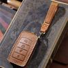 Leather For Hyundai Genesis -  G70 G80 G90 Car Key Case Cover Shell Fob Holder Auto Keychain Protector Accessories