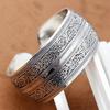 Connecting Branches Carved Tibetan Silver Women Men Cuff Bracelet Bangle