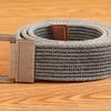 Men's Canvas Double Ring Buckle Belt