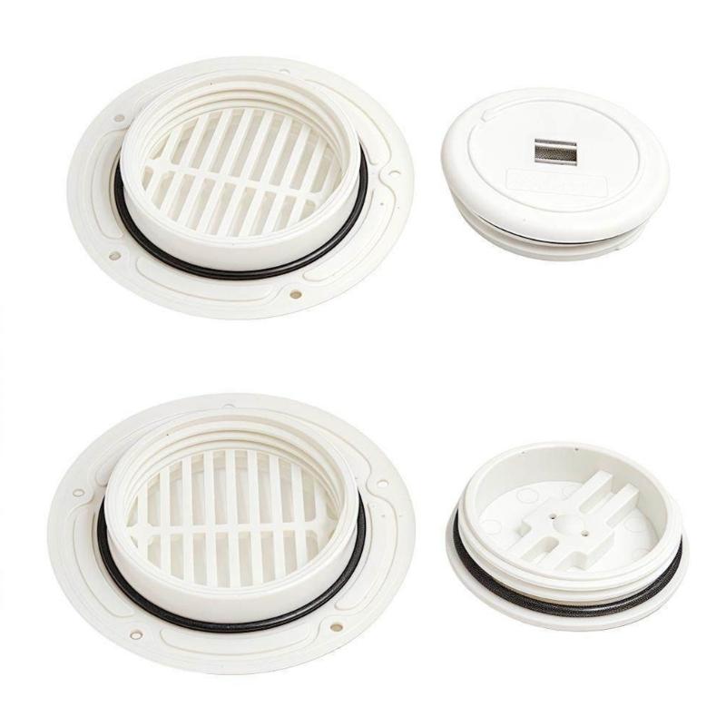 Sturdy 87mm Plastic Boat Drain Insert Suitable For Fish Compartments Fish Tanks And Marine Vessels