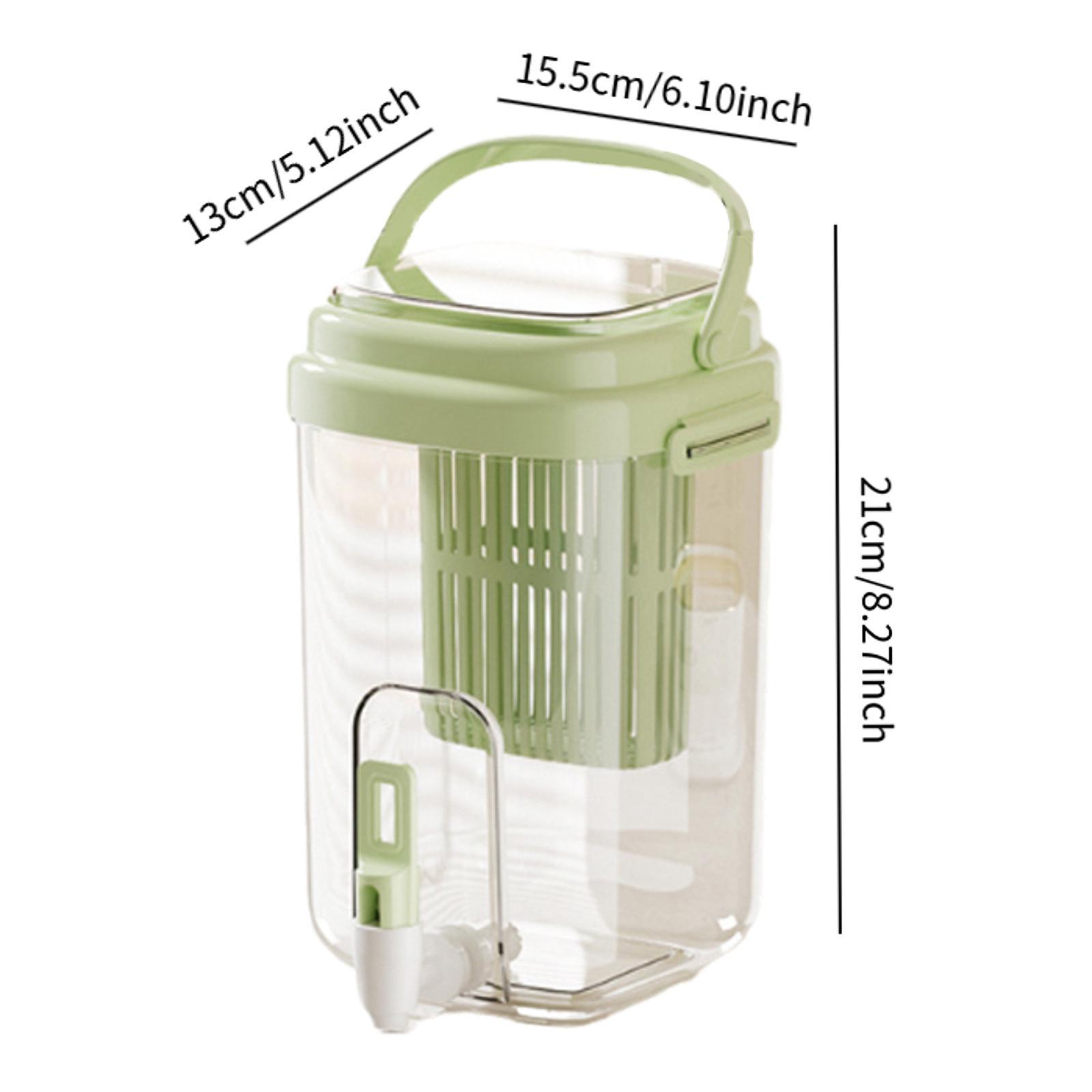 

Fridge Beverage Dispenser Water Jug With Tap Large Capacity Cold Kettle Juice Jug Cold Kettle Cool Water Bucket for Home