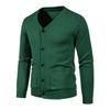 Frühling und Herbst Strickwaren Herren koreanischen Stil Mode lässig All-Match-Außenpullover Mantel Herren dünne Jacke
