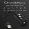USB 2.0 HUB 4 Ports USB Expander High Speed USB Splitter Portable Multi Ports Power Adapter for Laptop PC Computer Accessories