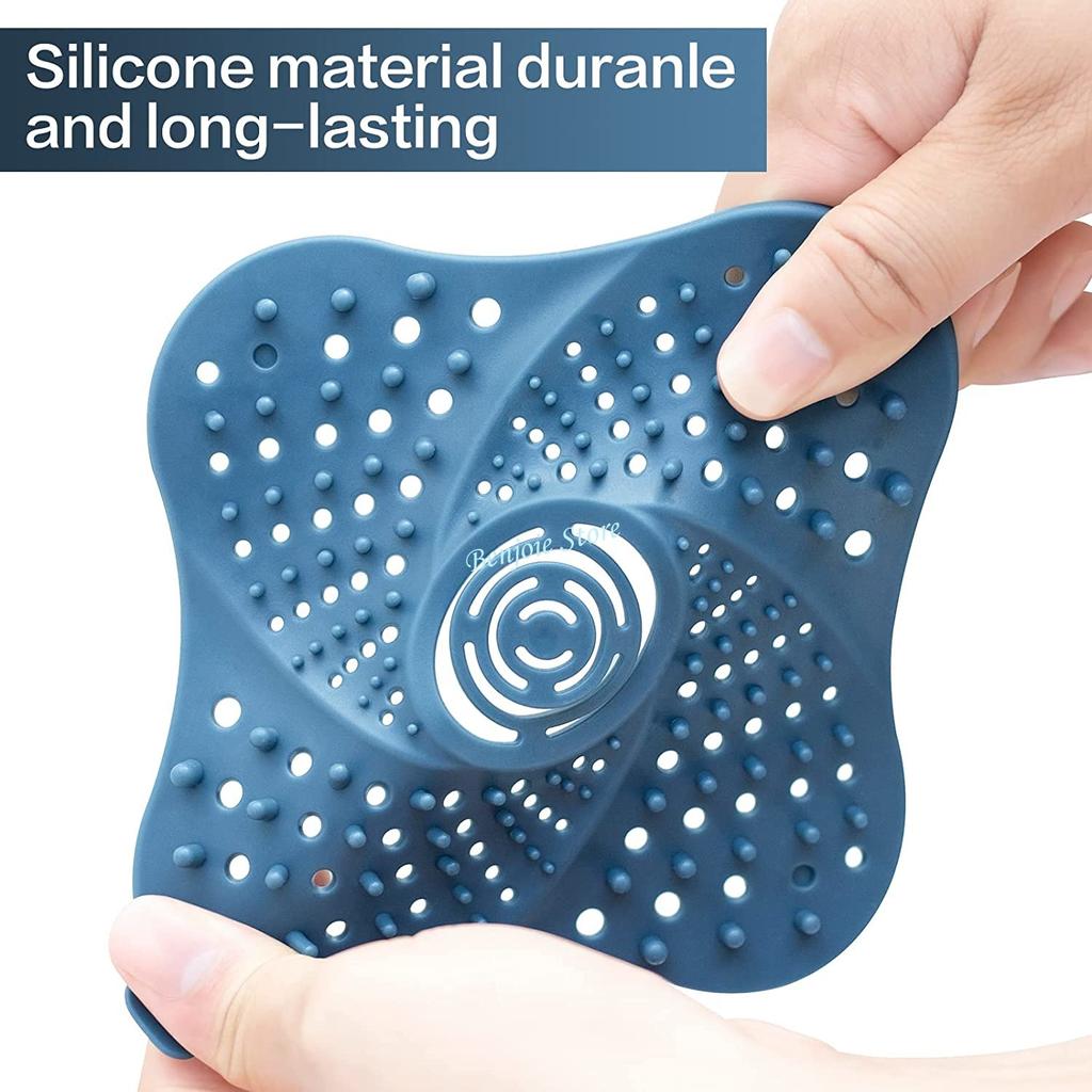 Filtru Păr Chiuvetă Anti-înfundare Colector Păr Cadă Duș Podea Păr Dop Drenaj Silicon Capac Drenaj Accesorii Baie