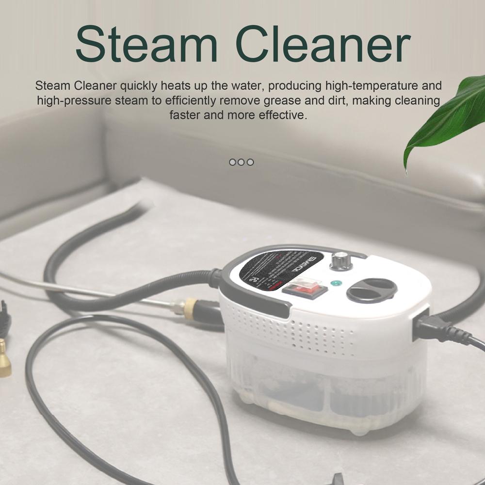 2500W Steam Cleaner for Home Car Cleaning Quick Heating High Temperature Steam Washer Portable Handheld Pressurized Steam Cleaning Machine