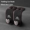 Car Seat Back Single Hook Heart Shaped Pothook For Lexus CT ES GS NX IS250 CT200h IS300h ES300h RX400h NX300h IS200 AEP1