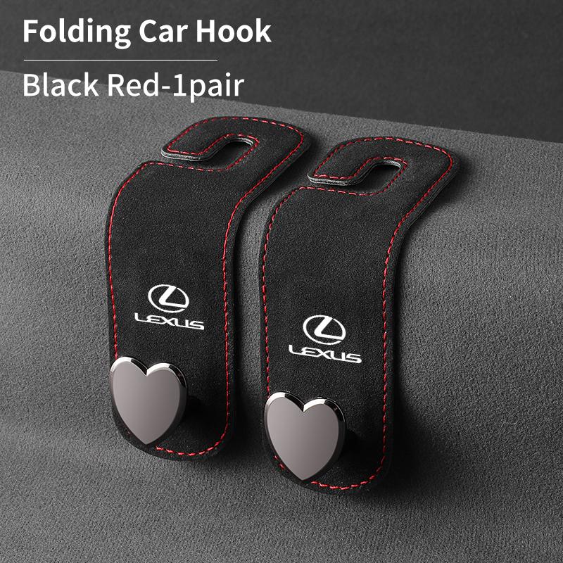 Car Seat Back Single Hook Heart Shaped Pothook For Lexus CT ES GS NX IS250 CT200h IS300h ES300h RX400h NX300h IS200 AEP1