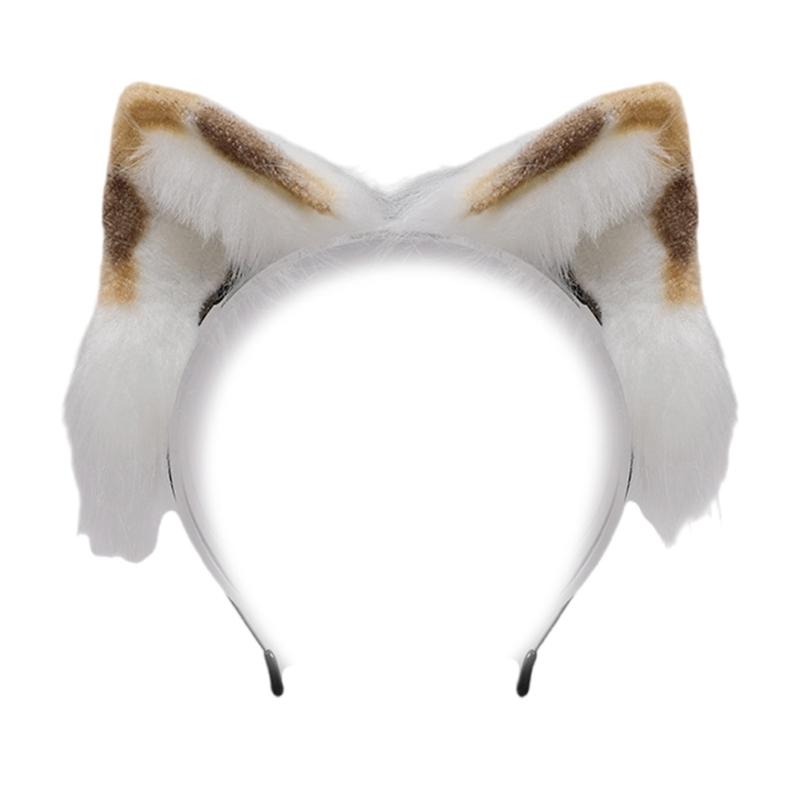 

Festival Plush Cats Ear Accessory For Roleplay Celebrations And Children Event Anime Tail Soft Animal Ear Headbands