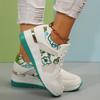 Year platform sports lace-up women's new shoes single shoes casual large size sports casual spring and summer