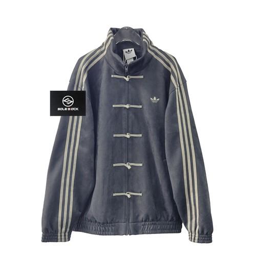 

Adidas Originals CTT Китайська спортивна куртка повсякденна куртка KR0295 Унісекс Синя Сіра EU XL сірий колір/синій