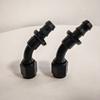 ZG Aluminum Alloy Material 0/45/90/180 Degree Push Lock Hose Fitting AN4 -- AN12 Push-On Barb Fuel Oil Coolant Hose Connector