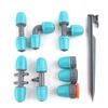 5pcs 16mm Garden Watering Hose Connectors Micro Irrigation PE Pipe Elbow Tee Straight Joints Agricultural Watering Kits Fittings