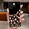 For OPPO Reno 15F 5G Case CPH2801 Clear Fashion Butterfly Flower Soft TPU Silicone Cover For OPPO Reno15 F Reno 15 FS Phone Case