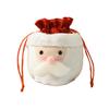 Christmas Candy Bag Reusable Christmas Treat Bag for Goodies Fruits Holiday Gift Storage Bags