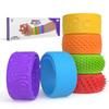Braccialetti slap sensoriali Giocattoli antistress per Bambini e Adulti, 6 Pezzi Braccialetto Fidget Sollievo dallo Stress Giocattoli Sensoriali per Autismo ADHD Ansia Aiuto,