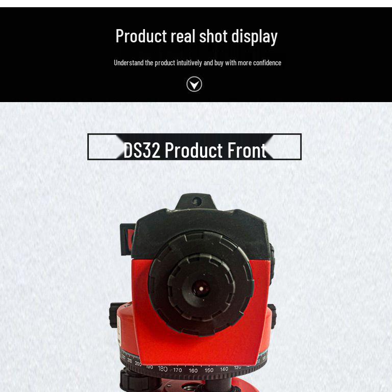 High-Precision 38x Self-Leveling Outdoor Construction Surveying Instrument