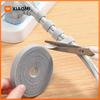 1/5M Cable Manager Data Cable Storage Artifact Reusable Cable Tie Nylon Free Cut Desk Wire Organizer Cable Binding Tape