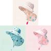Kids Sun Hat With Wide Brim And Foldable Features For Playtime And Outdoor Adventures