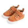 Winter Autumn Boys' Cozy Cotton Shoes - Solid Color, Plus Velvet, Soft Sole Baby Shoes