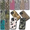 Cow Print Leopard Snake Camouflage Phone Case for Samsung Galaxy S25 Edge S24 S23 FE Plus Ultra A16 A15 A55 A57 5G Soft Cover