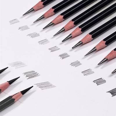 2b Pencil for Students: Single Stick for Writing, Art, Sketching, and Charcoal Drawing, Special 14B Wooden Pencil for Primary School.