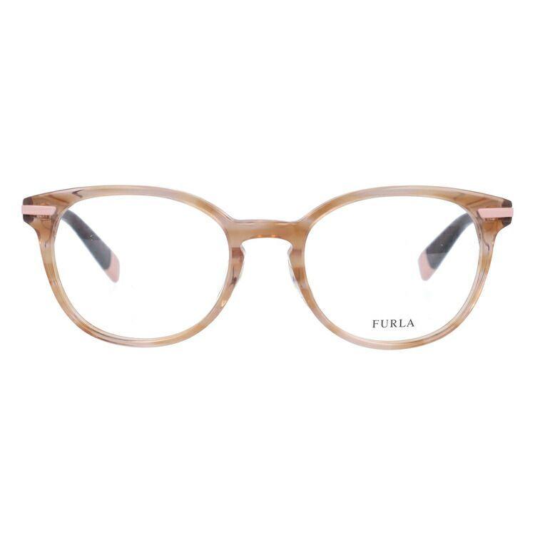 Used Furla Glasses Frame Wellington Type Stylish Reading Glasses Reading Glasses Asian Fit FURLA VFU175J 0K61 50 Size Unisex Men Women